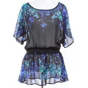 Loft Factory Petite S Floral Petite Blouse S Small‎ Petite SP